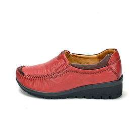 木林森女鞋W631300 春秋臻选，舒适软面软底真皮单鞋